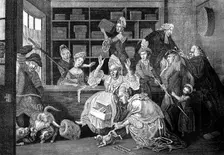 A Unwelcome customer 1772. Artist: Caldwell