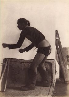 A Uriankhai-Todzhin Fighter. Same as Number 8 but from the Side, 1897. Creator: Unknown