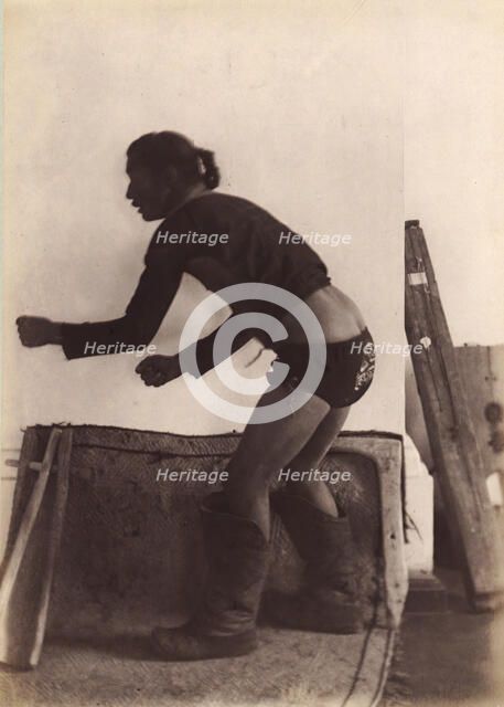 A Uriankhai-Todzhin Fighter. Same as Number 8 but from the Side, 1897. Creator: Unknown.