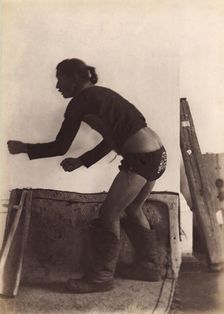 A Uriankhai-Todzhin Fighter. Same as Number 8 but from the Side, 1897. Creator: Unknown