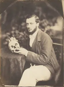 A Vanitas, c. 1856. Creator: Jean-Baptiste Frénet