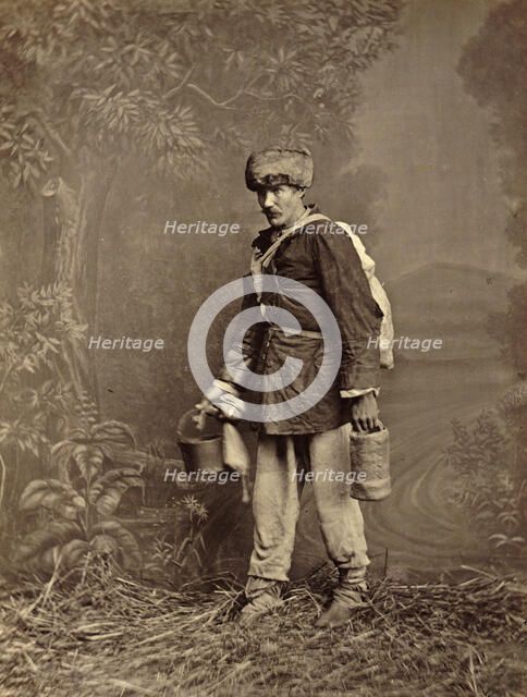 A Vagrant on the Loose, 1891. Creator: Aleksei Kuznetsov.