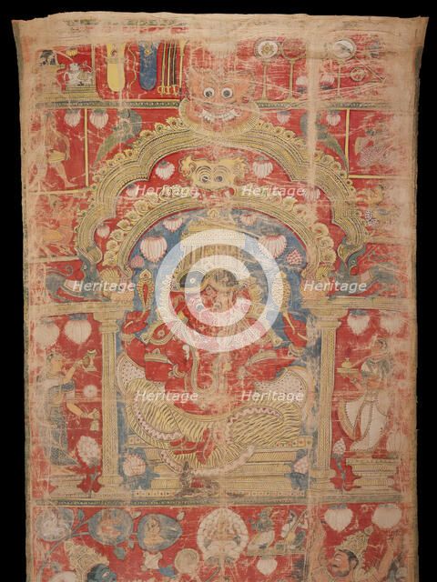 A Vaishnava Scroll, between 1650 and 1700. Creator: Unknown.
