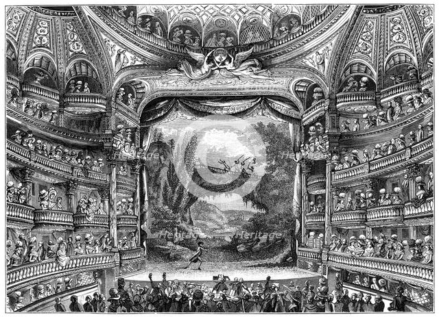 A Variety Of Amusements, French Theatre, 1789, (1885). Artist: Unknown