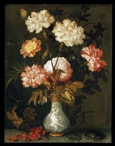A Vase of Flowers, 1620-1629. Artist: Balthasar van der Ast