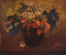A Vase of Flowers 1896, (1932). Artist: Paul Gauguin