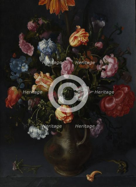 A Vase with Flowers, probably 1613. Creator: Jacob Vosmaer.