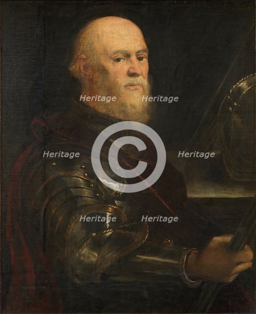 A Venetian General, 1570-1575. Creator: Jacopo Tintoretto.