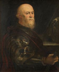 A Venetian General, 1570-1575. Creator: Jacopo Tintoretto
