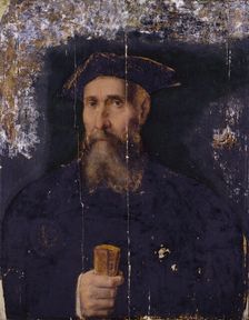 A Venetian Senator, 16th century. Creator: Unknown