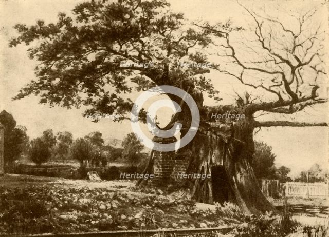 'A Very Early Railway Station', 1930. Creator: Unknown.