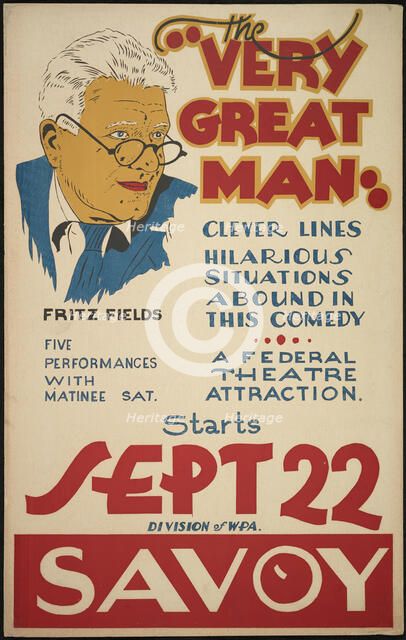 A Very Great Man, San Diego, 1938. Creator: Unknown.