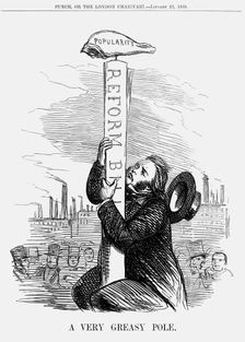 A Very Greasy Pole 1859. Creator: Unknown