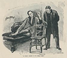 A Very Seedy Hard Felt Hat 1892. Artist: Sidney E Paget