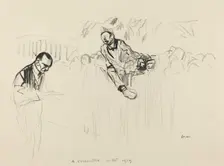 A Versailles juillet 1919, probably 1919. Creator: Jean Louis Forain