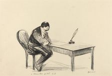 A Versailles juillet 1919, probably 1919. Creator: Jean Louis Forain