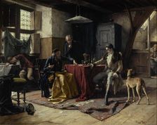 A Victim, 1894. Creator: Gerard Portielje