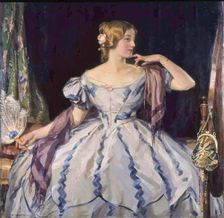 A Victorian Debutante, c1922. Creator: Robert Hope