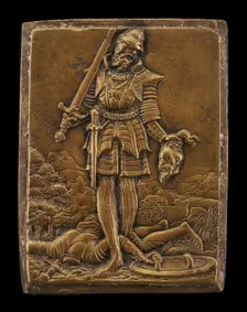 A Victorious Warrior, 1543 or before. Creator: Peter Flotner