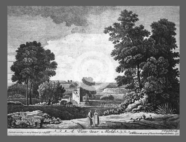 'A View Near Mold', c1752. Artist: John Boydell.