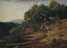 A View Near Volterra 1838. Artist: Jean-Baptiste-Camille Corot