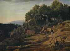 A View Near Volterra 1838. Artist: Jean-Baptiste-Camille Corot