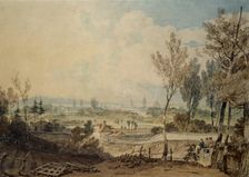 A View of Oxford from the South Side of Headington Hill, 1803-1804. Artist: JMW Turner