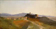 A View of Olevano, early 19th century