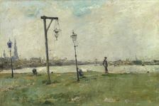 A View of Antwerp, c1880-1900. Creator: Pieter Verhaert