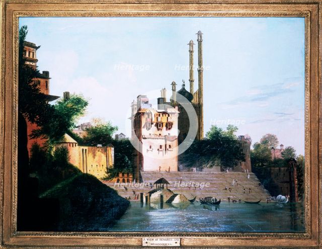 A view of Benares, 1781. Creator: William Hodges.