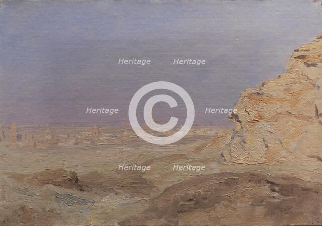 A View Of Cairo, 1889. Creator: Laurits Tuxen.