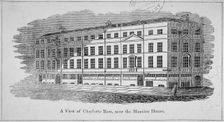 A View of Charlotte Row, near the Mansion House City of London, 1820. Artist: Anon