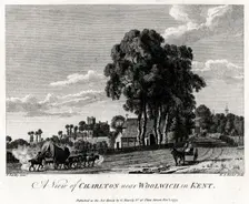 A View of Charlton near Woolwich in Kent 1775.Artist: Michael Angelo Rooker