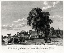 A View of Charlton near Woolwich in Kent 1775.Artist: Michael Angelo Rooker