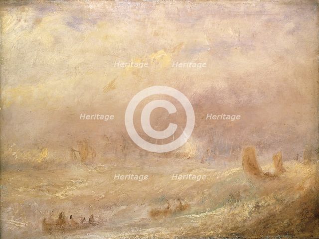 A View of Deal, early-mid 19th century. Creator: JMW Turner.