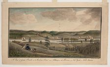 A View of Greenbush on the Hudsons River near Albany in the Province of New York, 1766. Creator: Thomas Davies