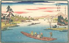 A View of Late Spring at Masaki, 1831., 1831. Creator: Ando Hiroshige