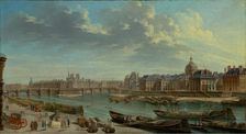 A View of Paris with the Ile de la Cité, 1763. Creator: Nicolas Raguenet