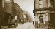 A view of Pennyfields, Chinatown, London, 20th century. Creator: Unknown