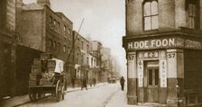 A view of Pennyfields, Chinatown, London, 20th century. Creator: Unknown