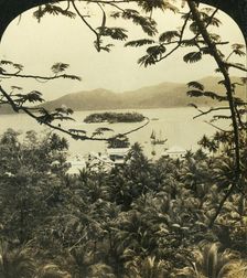 A View of Samarai, British New Guinea c1909. Creator: George Rose