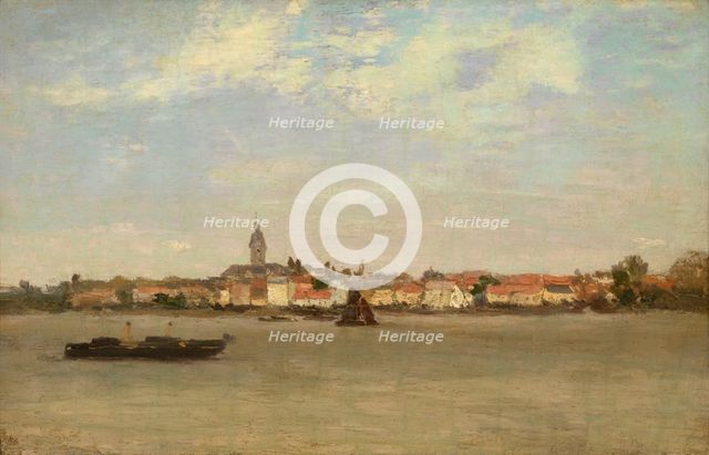 A View of Temse, c1870-1890s. Creator: Guillaume Vogels.