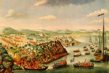 A View of the Taking of Quebec, September 13th 1759 (1941). Creator: Unknown
