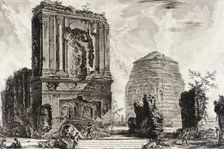 A. View of the Tomb of Licinianus Piso on the ancient Appian Way... between 1760 and 1778. Creator: Giovanni Battista Piranesi