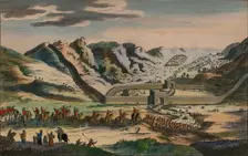 A View of the celebrated Great Wall of China, 1782