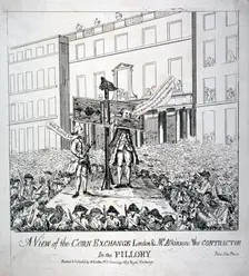 A view of the Corn Exchange... 1785. Artist: Anon