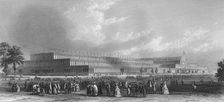 A View of the Great Industrial Exhibition in Hyde Park 1859. Artist: JC Armytage