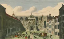A View of the Guildhall of the City of London c1750s, (early 19th century), (1948). Creator: Unknown