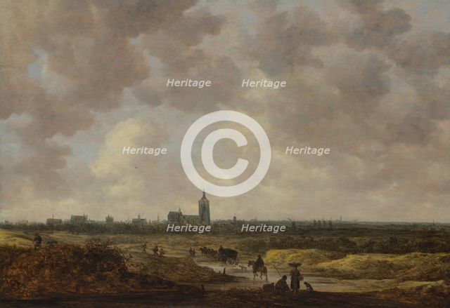 A View of The Hague from the Northwest, 1647. Creator: Jan van Goyen.