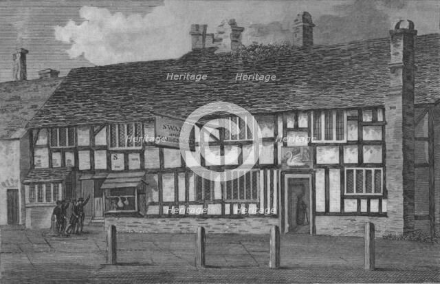 A view of the house in which William Shakespeare was born, 1806. Artist: James Basire II.